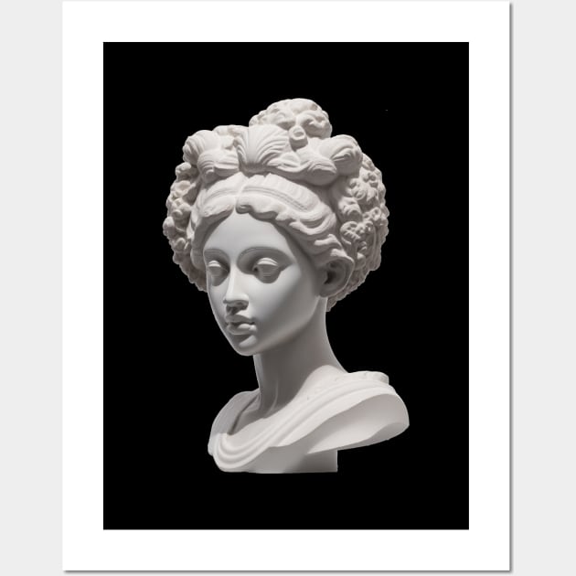 Greek woman statue Wall Art by Nunae_Designs